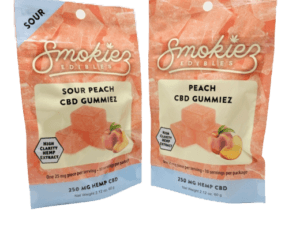 Smokiez Edibles CBD Gummiez - Peach (250mg) 