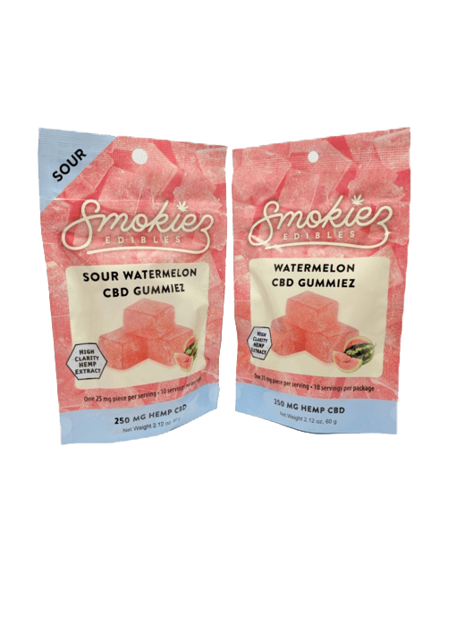Smokiez Edibles CBD Gummiez - Watermelon (250mg)  
