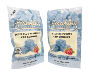 Smokiez Edibles CBD Gummiez - Raspberry (250mg) 