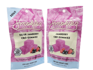 Smokiez Edibles CBD Gummiez - Jamberry (250mg) 