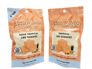 Smokiez Edibles CBD Gummiez - Tropical Fruit (250mg) 