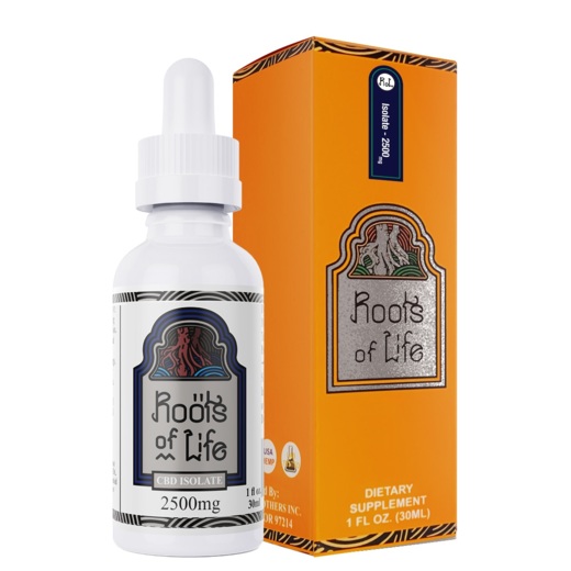 Roots of Life - Isolate Tincture - 2500mg 