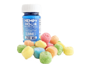 Hempy Hour Smiley Gummies - 250mg 