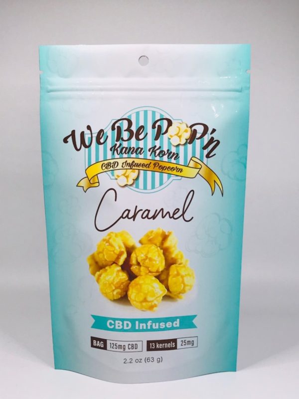 Kana Korn CBD Popcorn - Caramel - 125mg 