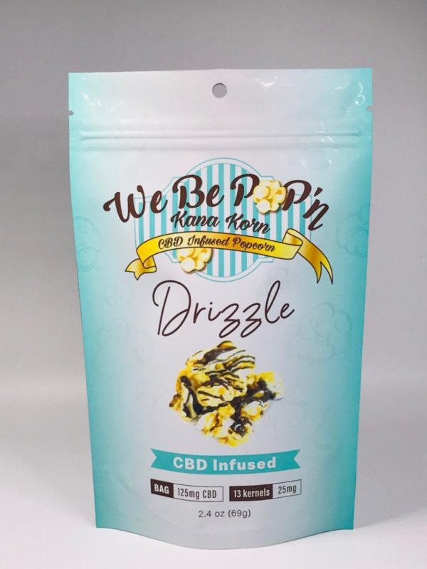 Kana Korn CBD Popcorn - Drizzle CBD - 125mg 