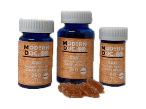 Vegan CBD Gummy Bears - Grapefruit 