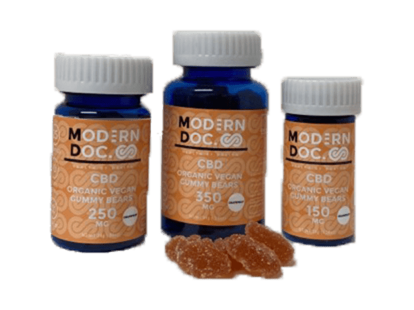 Vegan CBD Gummy Bears - Grapefruit 