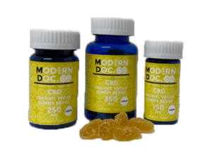 Vegan CBD Gummy Bears - Lemon 