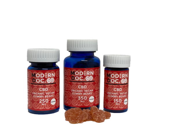 Vegan CBD Gummy Bears - Strawberry 