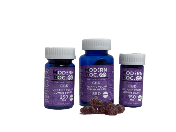 Vegan CBD Gummy Bears - Grape 